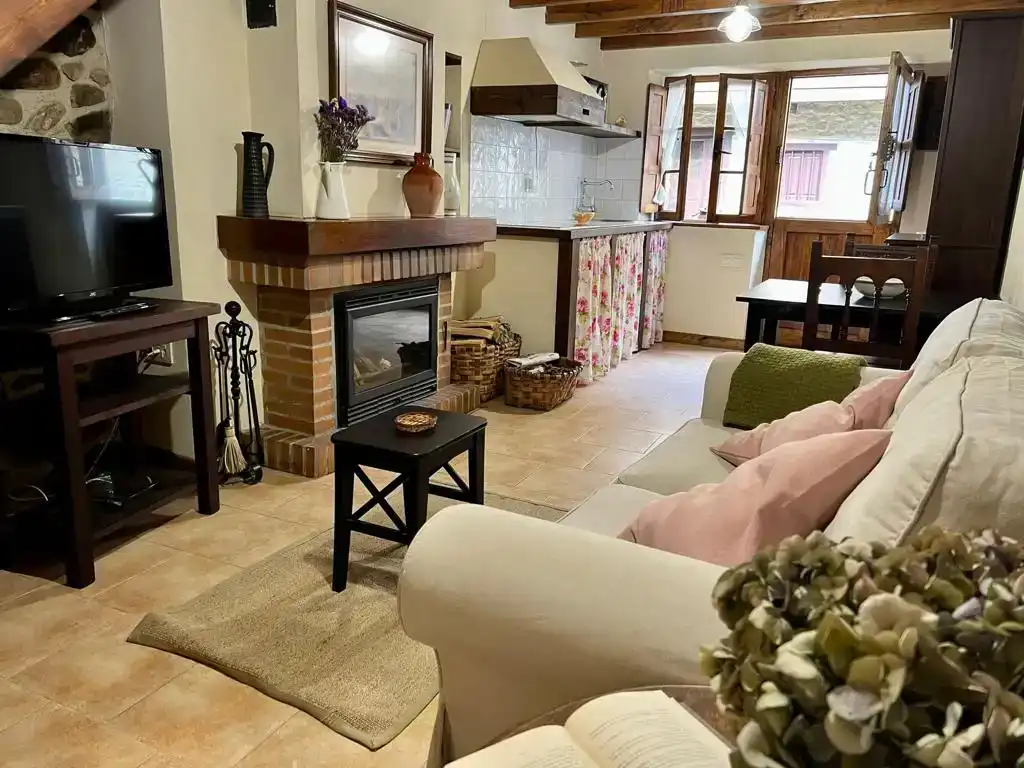 Living room of Detached homes for rent in Piloña  with Furnished