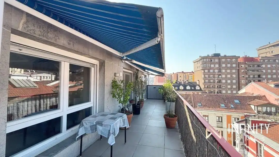 Terrace of Flat for rent in Bilbao   with Heating and Terrace