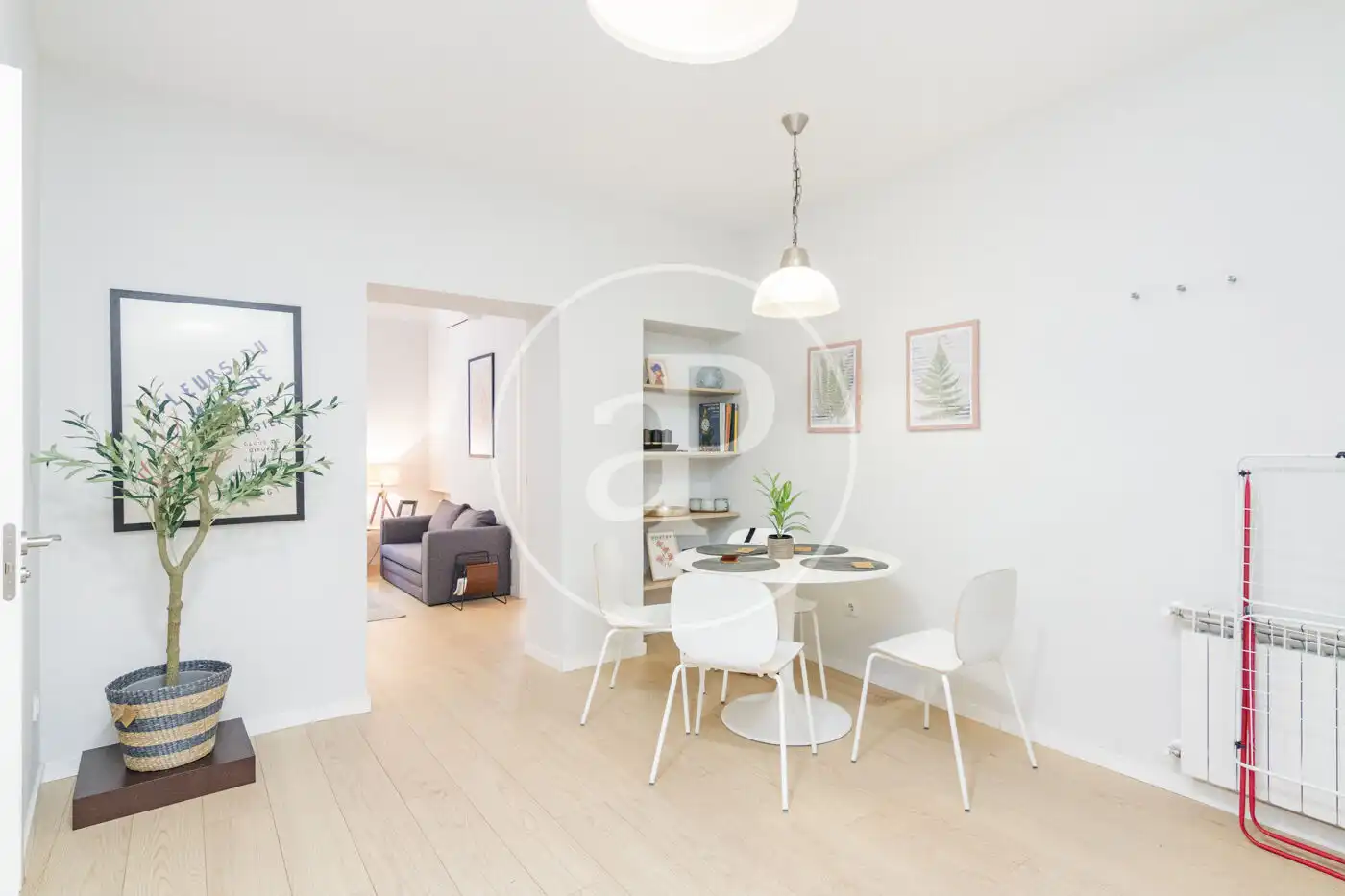 Dining room of Flat for rent in Madrid  with Air Conditioner, Heating and Furnished
