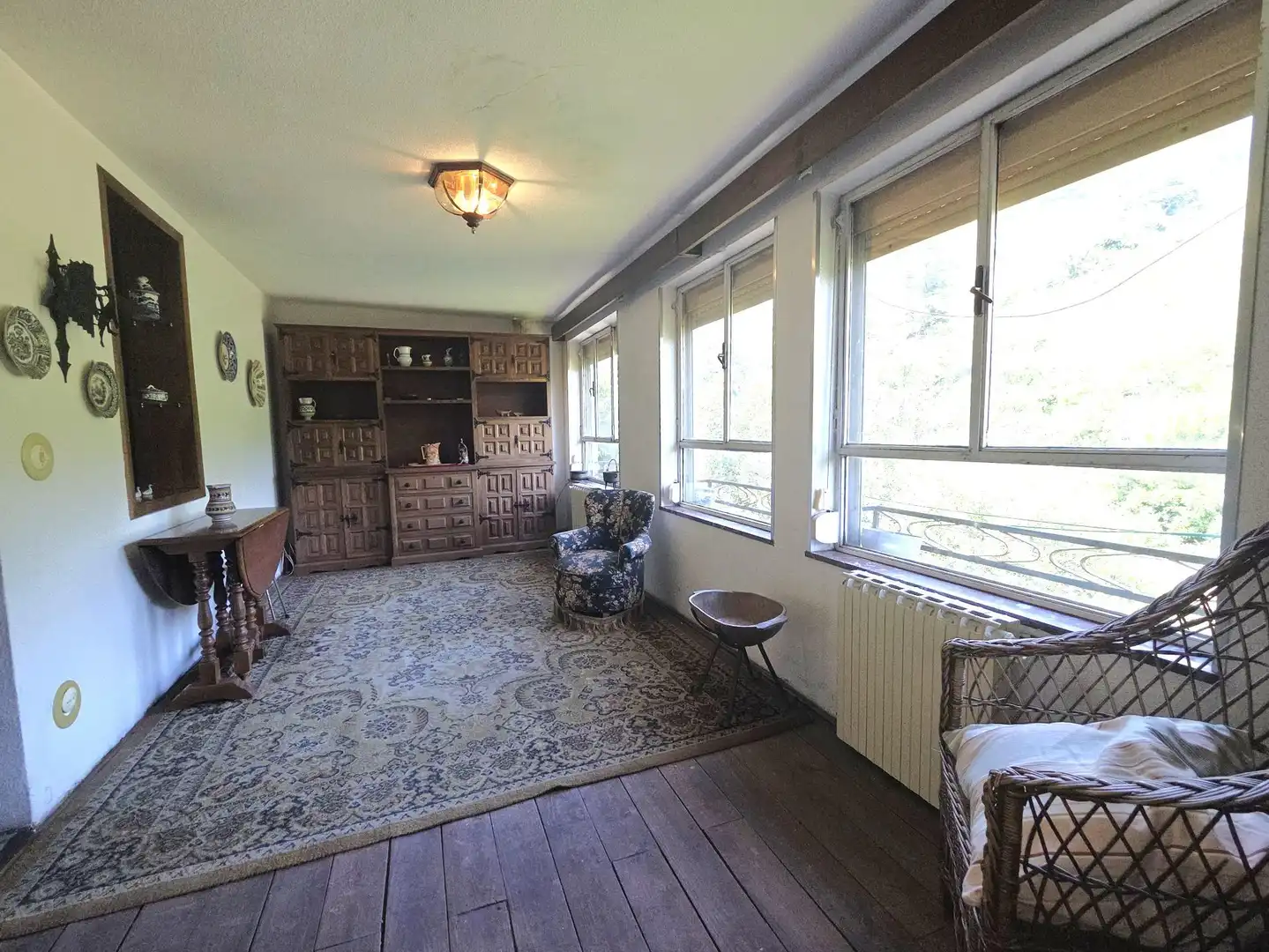Sala de estar de Ático en venta en Teverga con Amueblado y Balcón
