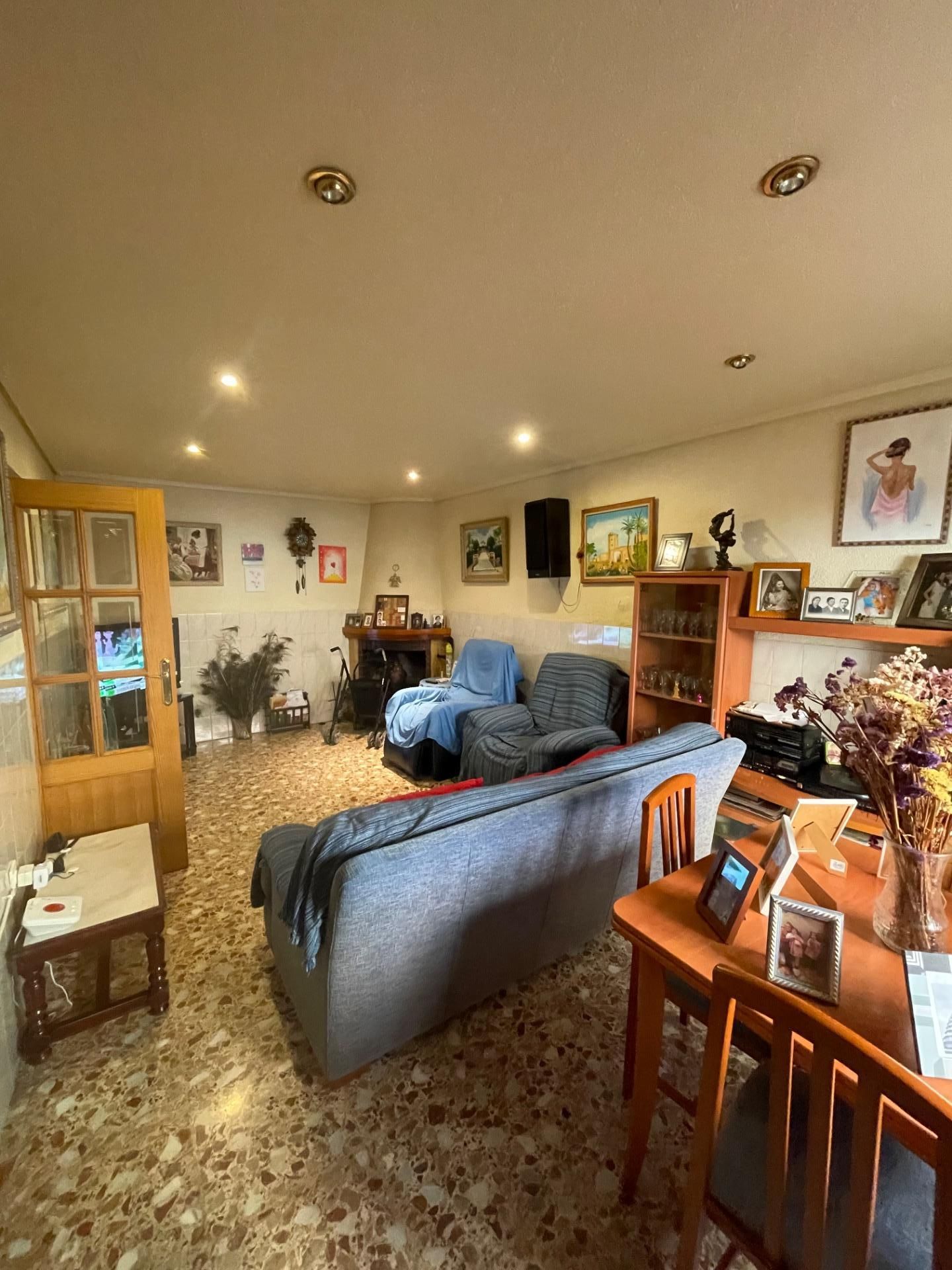 Sala d'estar de Casa adosada en venda en Elche / Elx