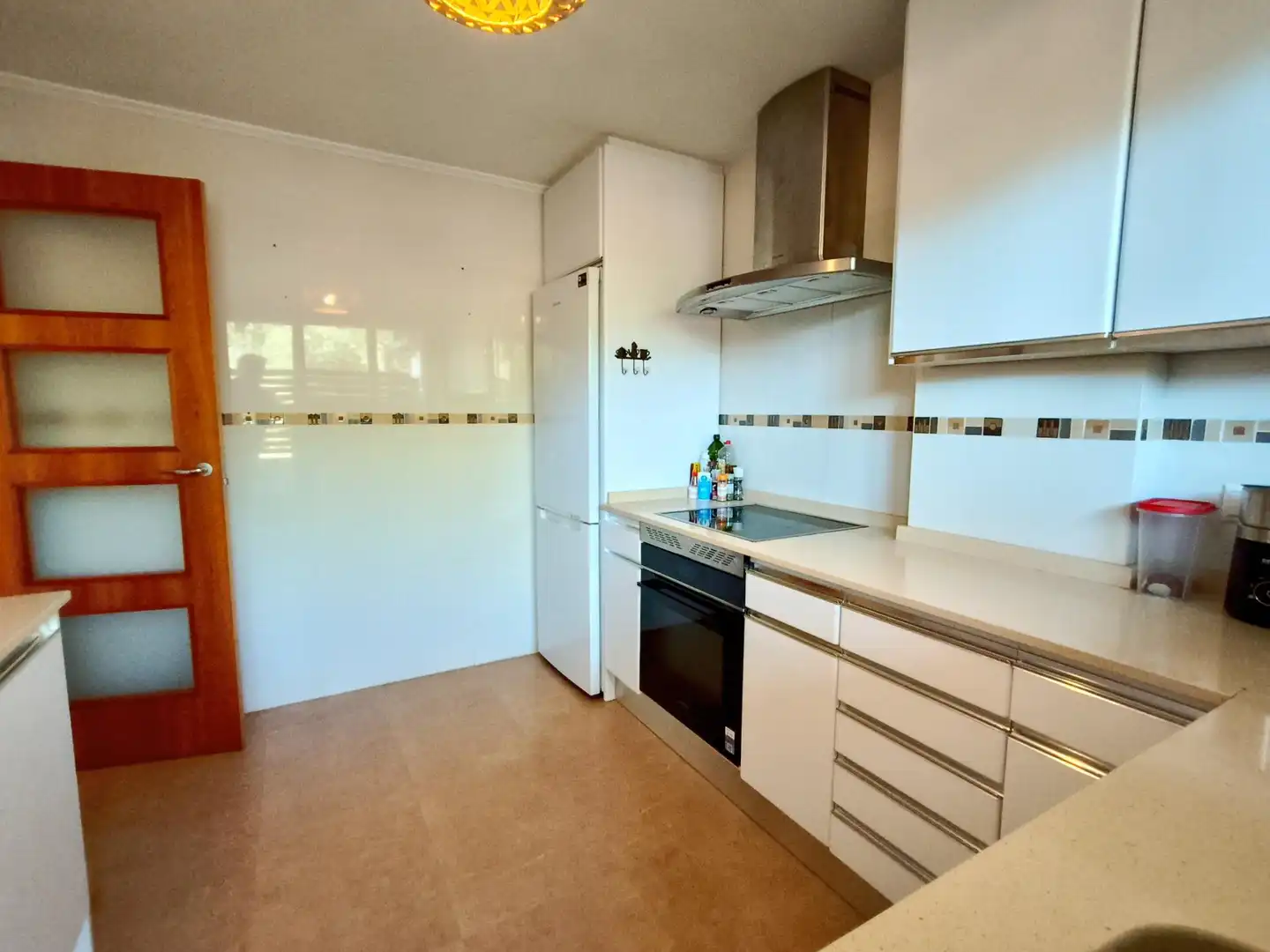 Cuina de Casa adosada en venda en Moraira amb Aire condicionat, Calefacció i Jardí privat