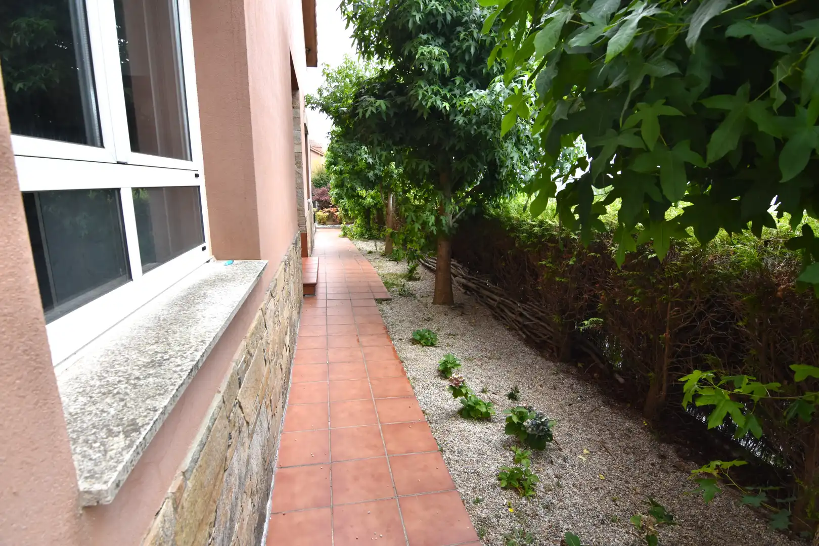 Terraza de Casa o chalet en venta en Miño con Calefacción, Jardín privado y Parquet