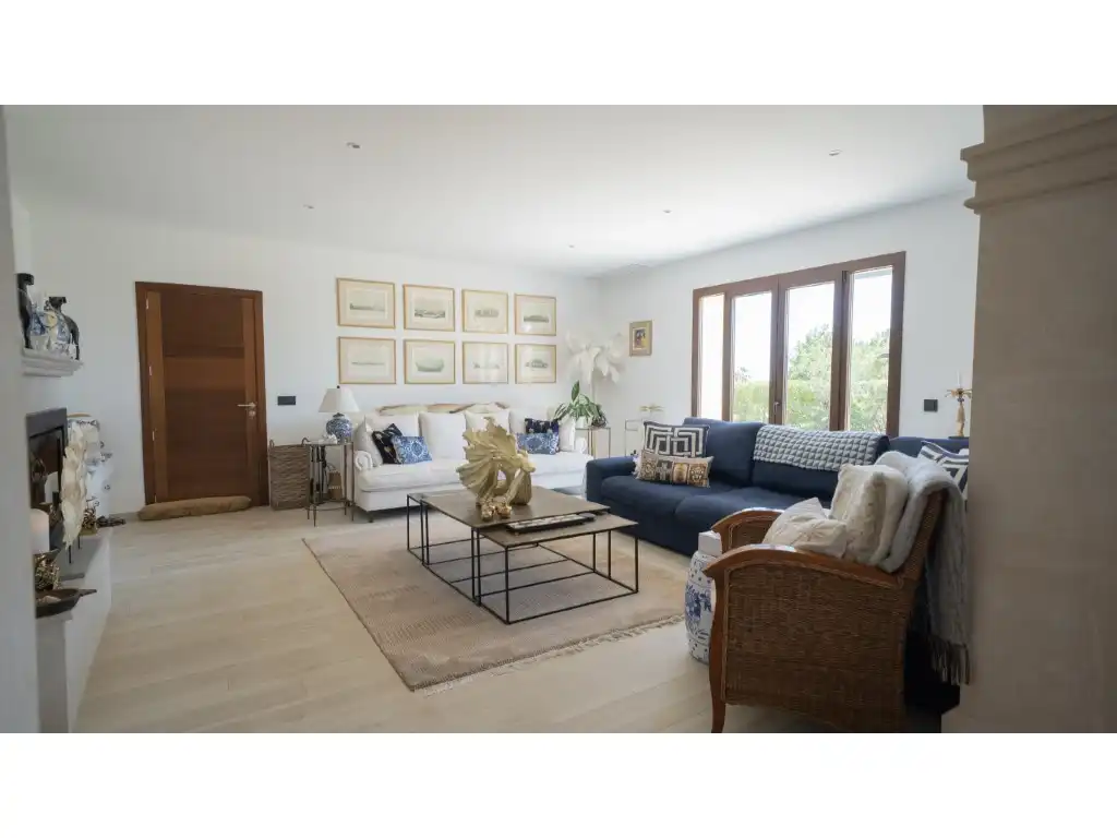 Sala d'estar de Casa o xalet en venda en Felanitx amb Aire condicionat, Calefacció i Jardí privat