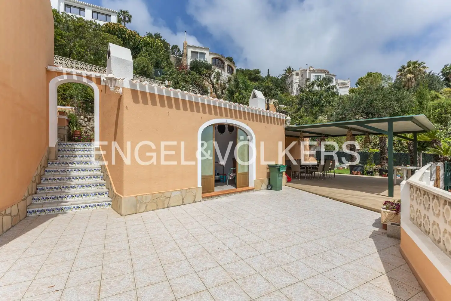 Exterior view of Houses for sale in Jávea / Xàbia  with Air Conditioner, Heating and Private garden