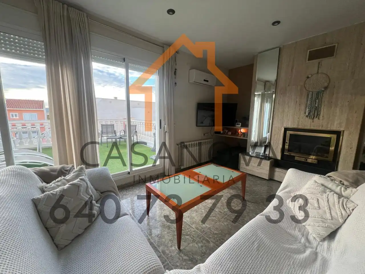 Sala de estar de Piso en venta en Gavarda
