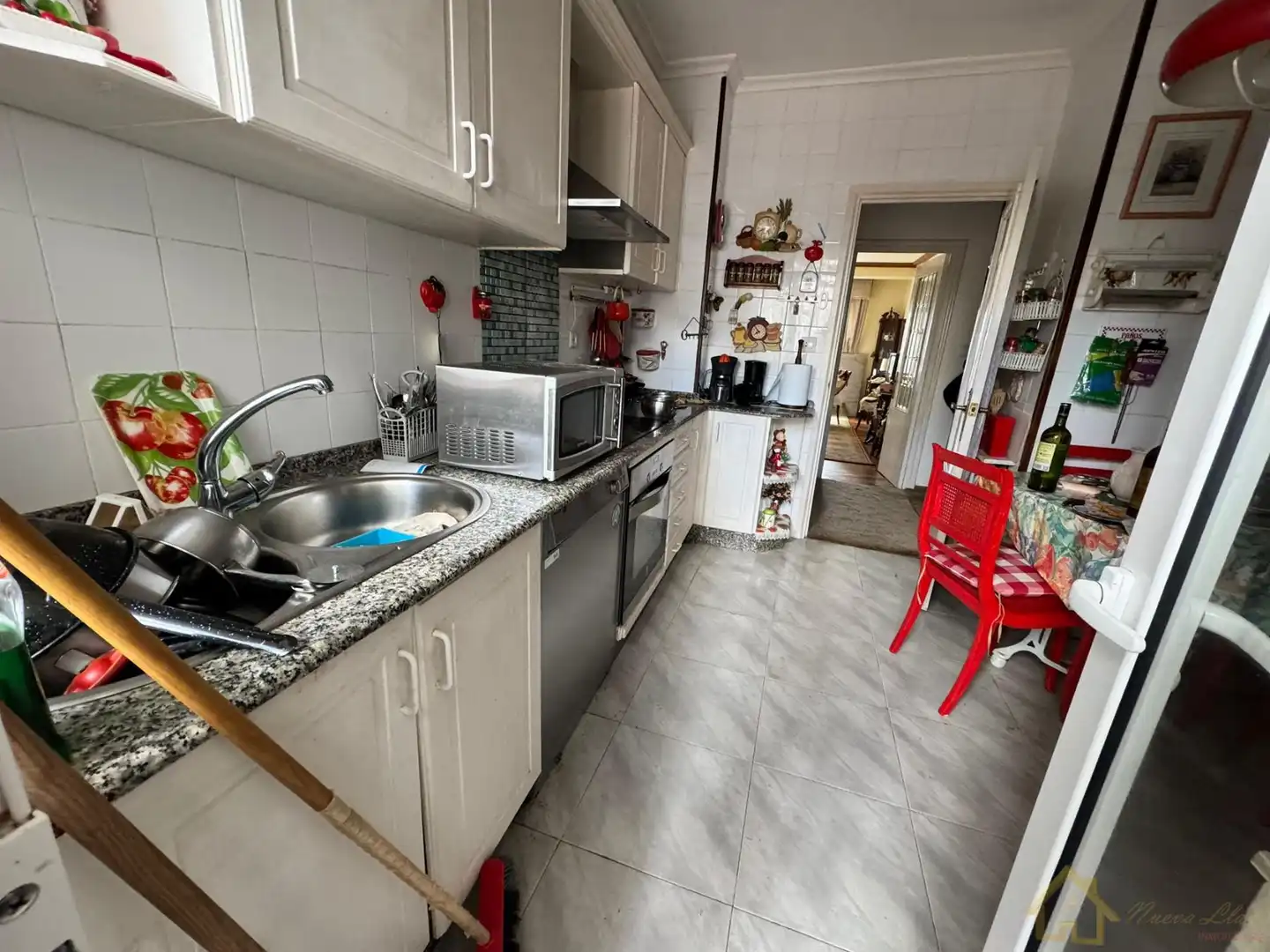 Cocina de Piso en venta en Lugo con Calefacción, Parquet y Terraza