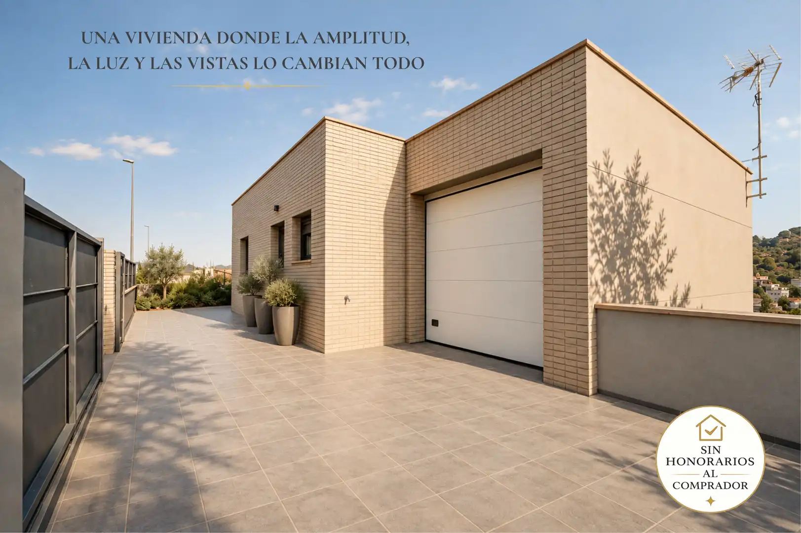 Exterior view of Houses for sale in Terrassa  with Air Conditioner, Heating and Private garden
