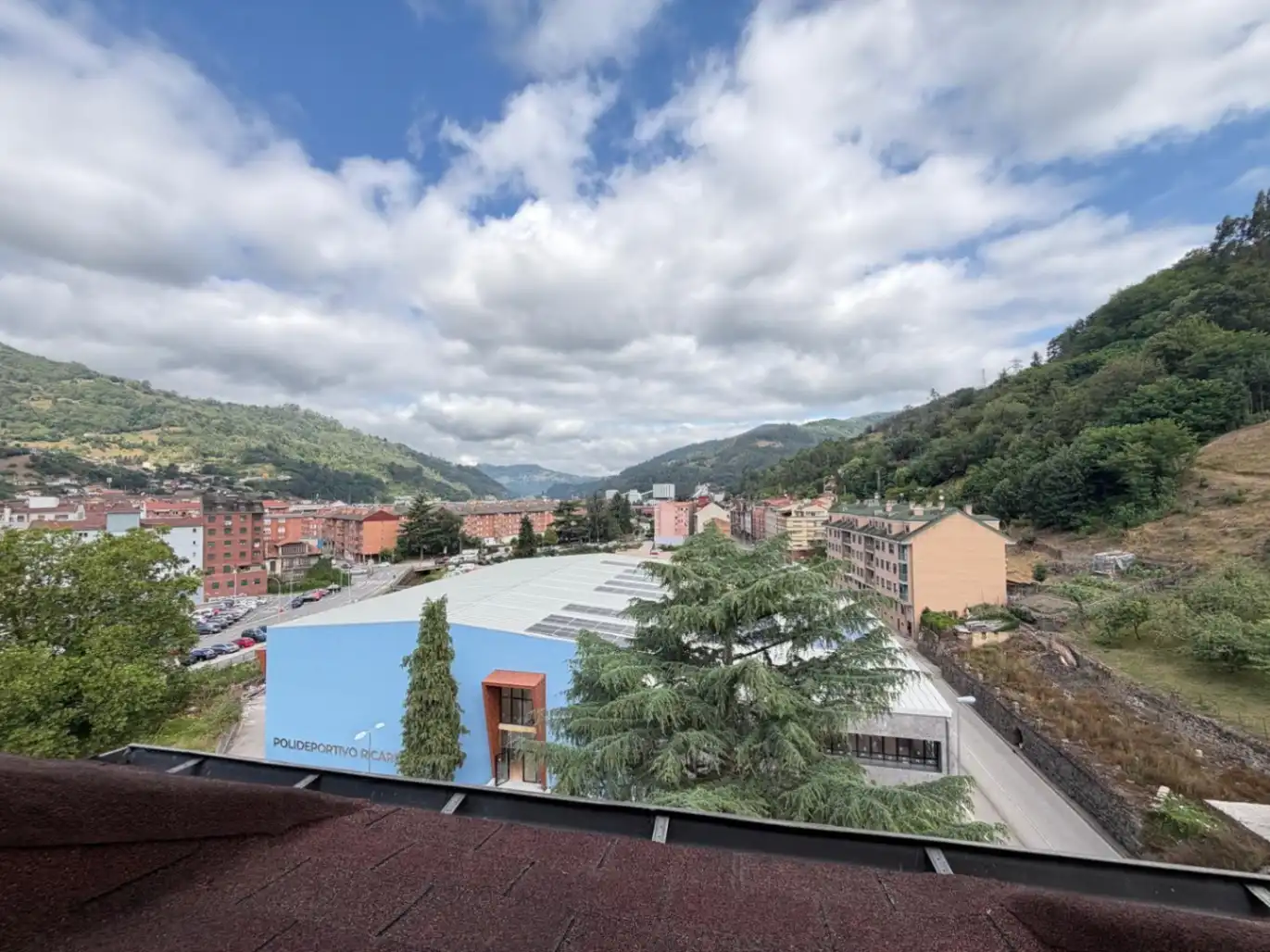 Terraza de Dúplex en venta en Mieres (Asturias) con Calefacción, Parquet y Trastero