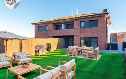 Terrassa de Casa adosada en venda en La Roca del Vallès amb Aire condicionat, Calefacció i Terrassa