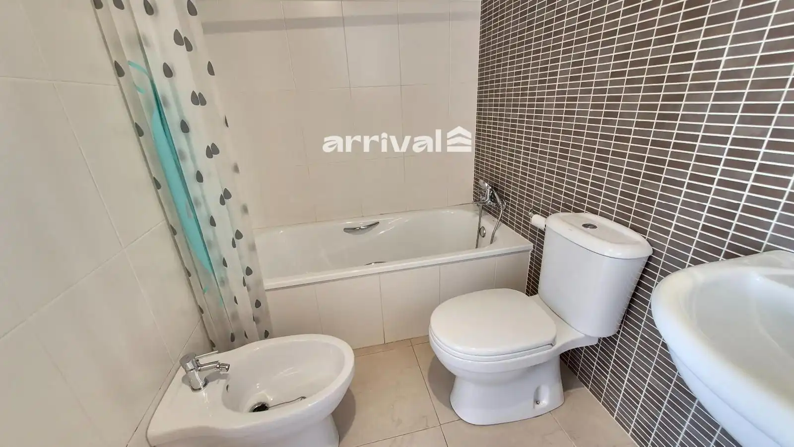 Badezimmer von Wohnung zur Miete in Alboraya mit Klimaanlage, Heizung und Terrasse