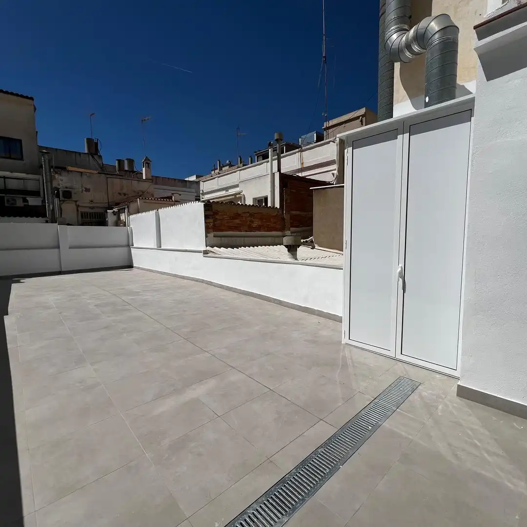 Terrassa de Pis de lloguer en Vilanova i la Geltrú amb Aire condicionat, Calefacció i Parquet