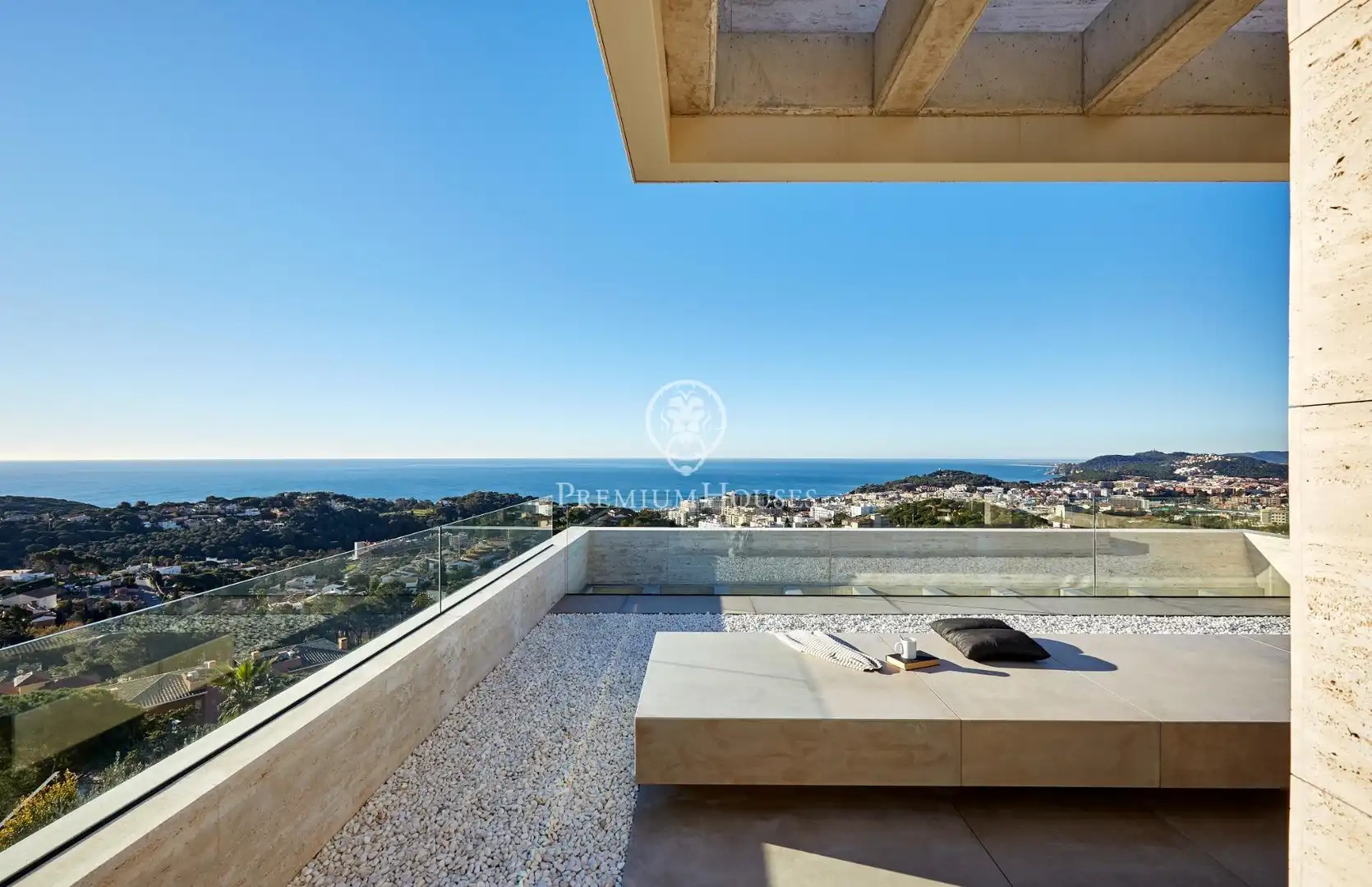 Terraza de Casa o chalet de alquiler en Lloret de Mar con Calefacción, Jardín privado y Piscina