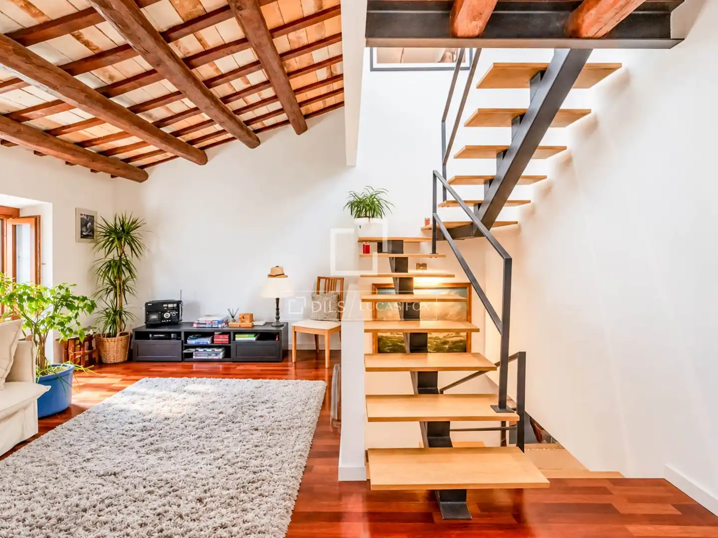 Sala de estar de Casa o chalet en venta en Centre