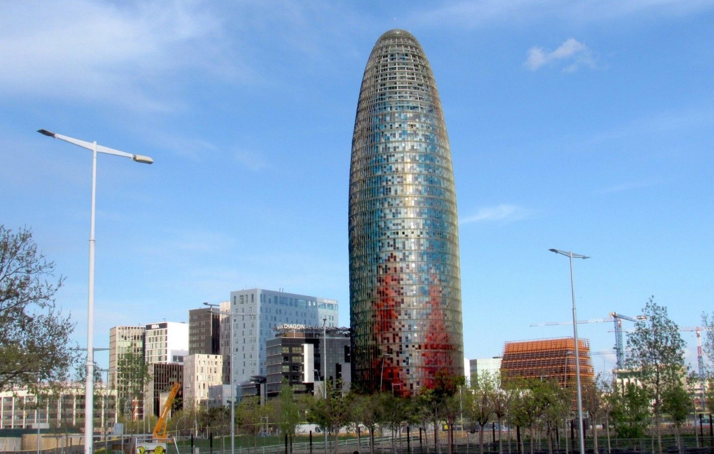 Vista exterior de Oficina de lloguer en  Barcelona Capital amb Aire condicionat