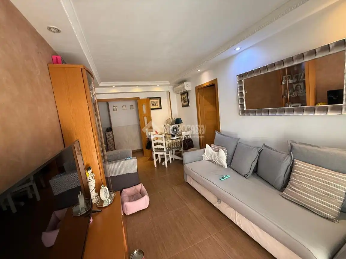 Sala de estar de Piso en venta en Madrid