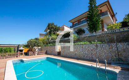 Exterior view of House or chalet for sale in Cervelló  with Air Conditioner, Heating and Swimming Pool