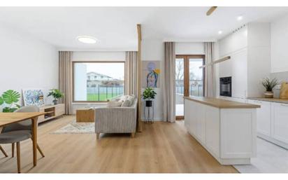 Living room of Single-family semi-detached for sale in Alella  with Private garden and Parquet flooring