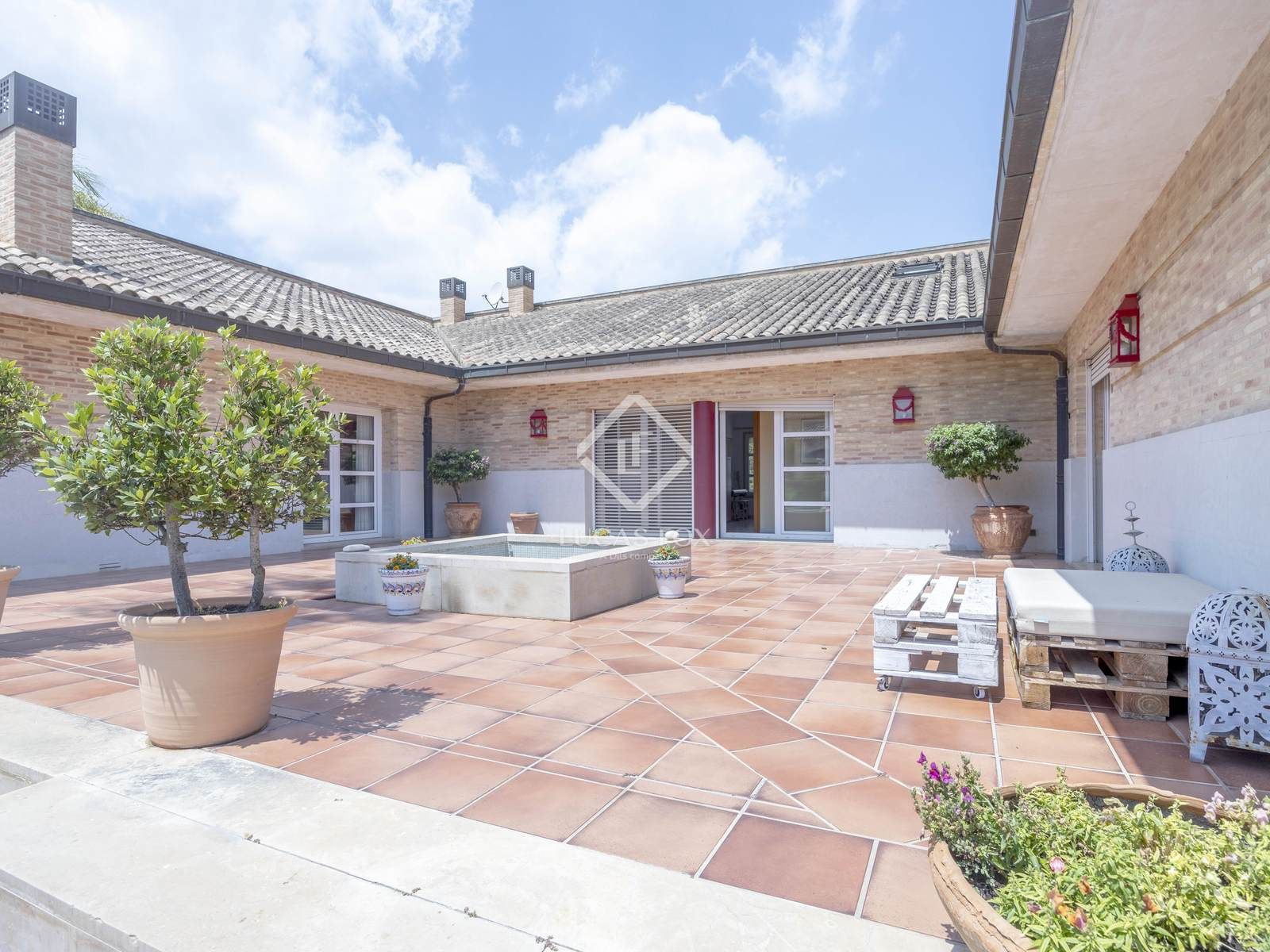 Jardí de Casa o xalet en venda en Godella amb Aire condicionat, Calefacció i Terrassa