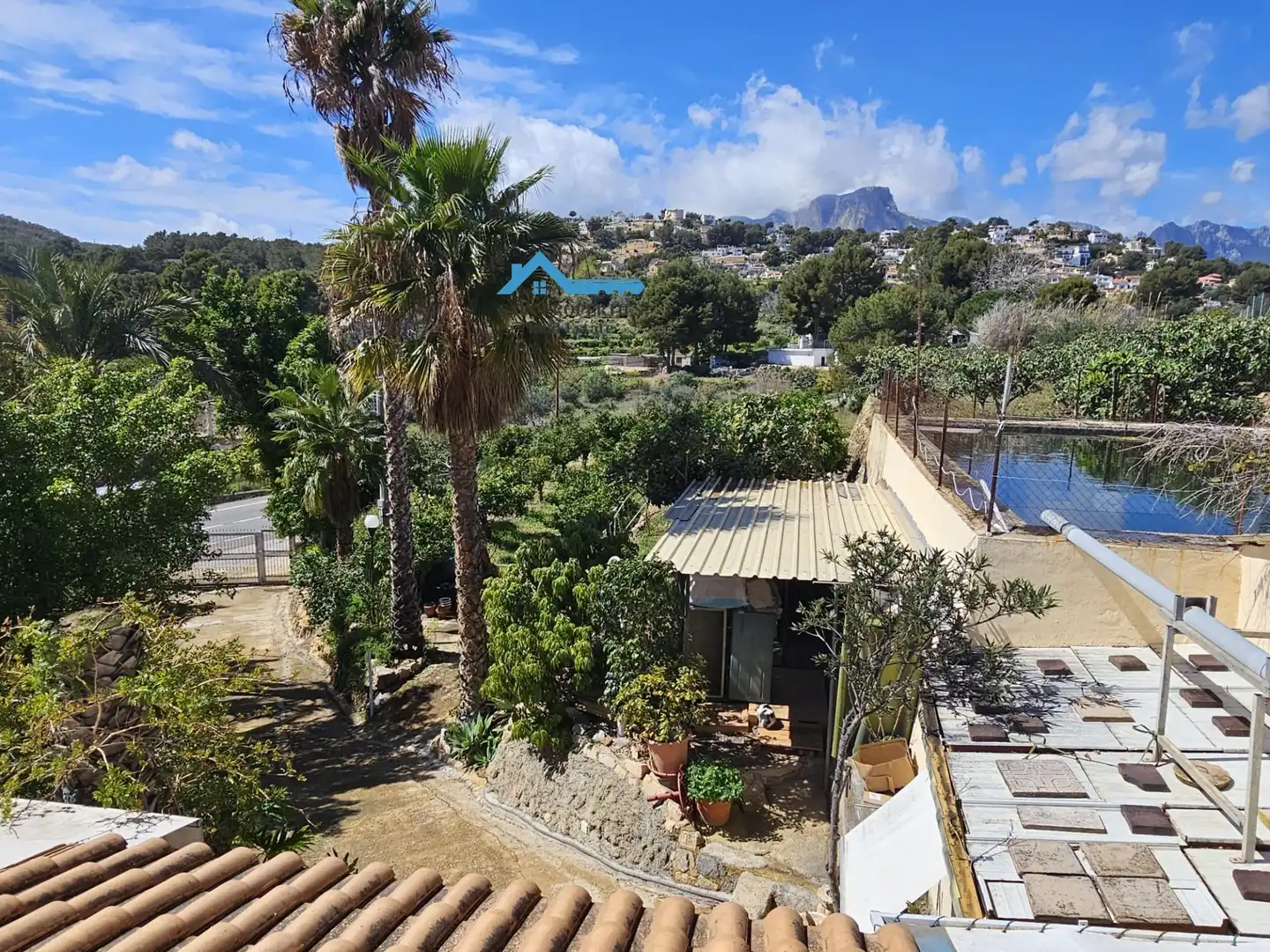 Jardín de Finca rústica en venta en La Nucia con Jardín privado, Terraza y Trastero