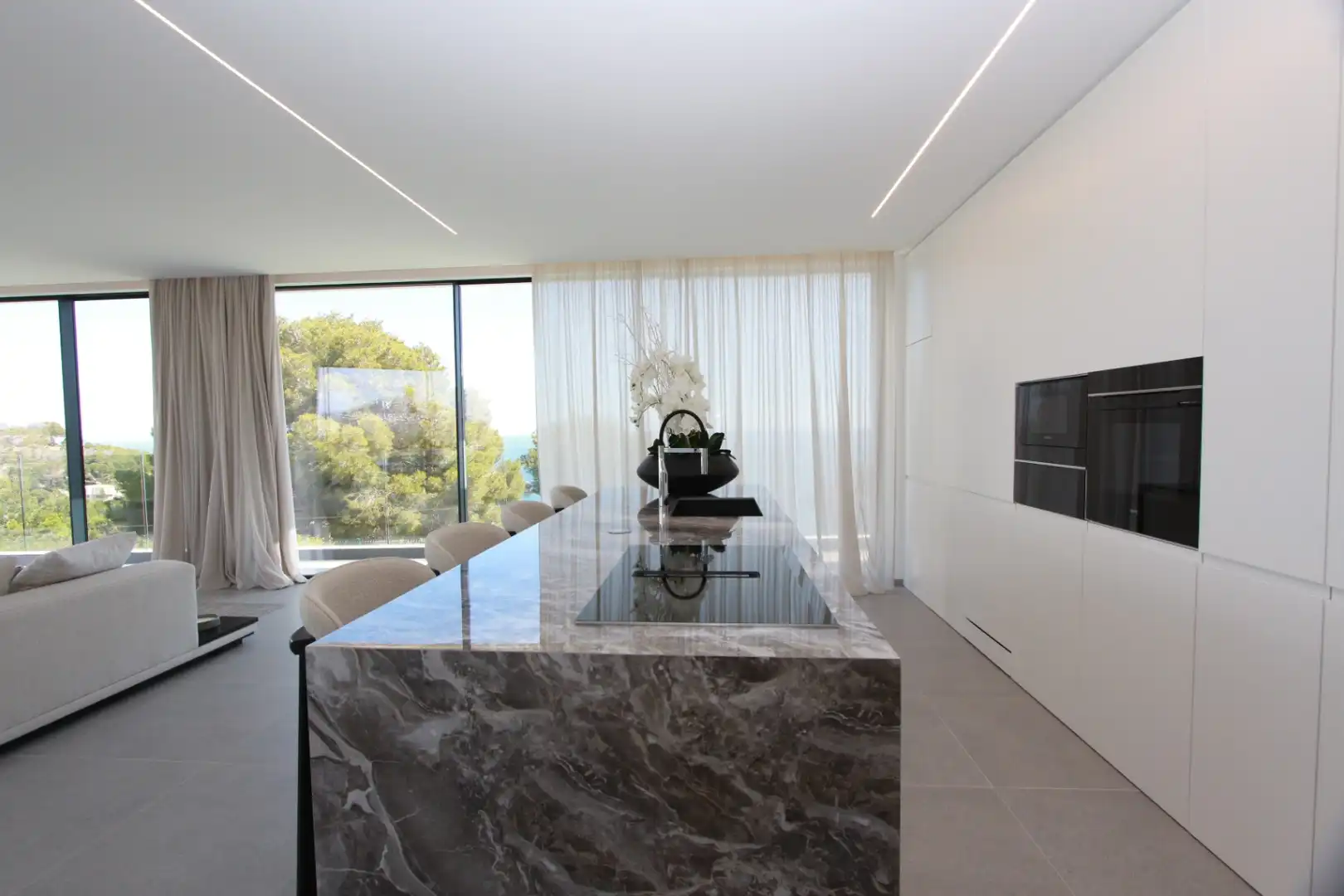 Cuina de Casa o xalet en venda en Jávea / Xàbia amb Aire condicionat, Calefacció i Jardí privat