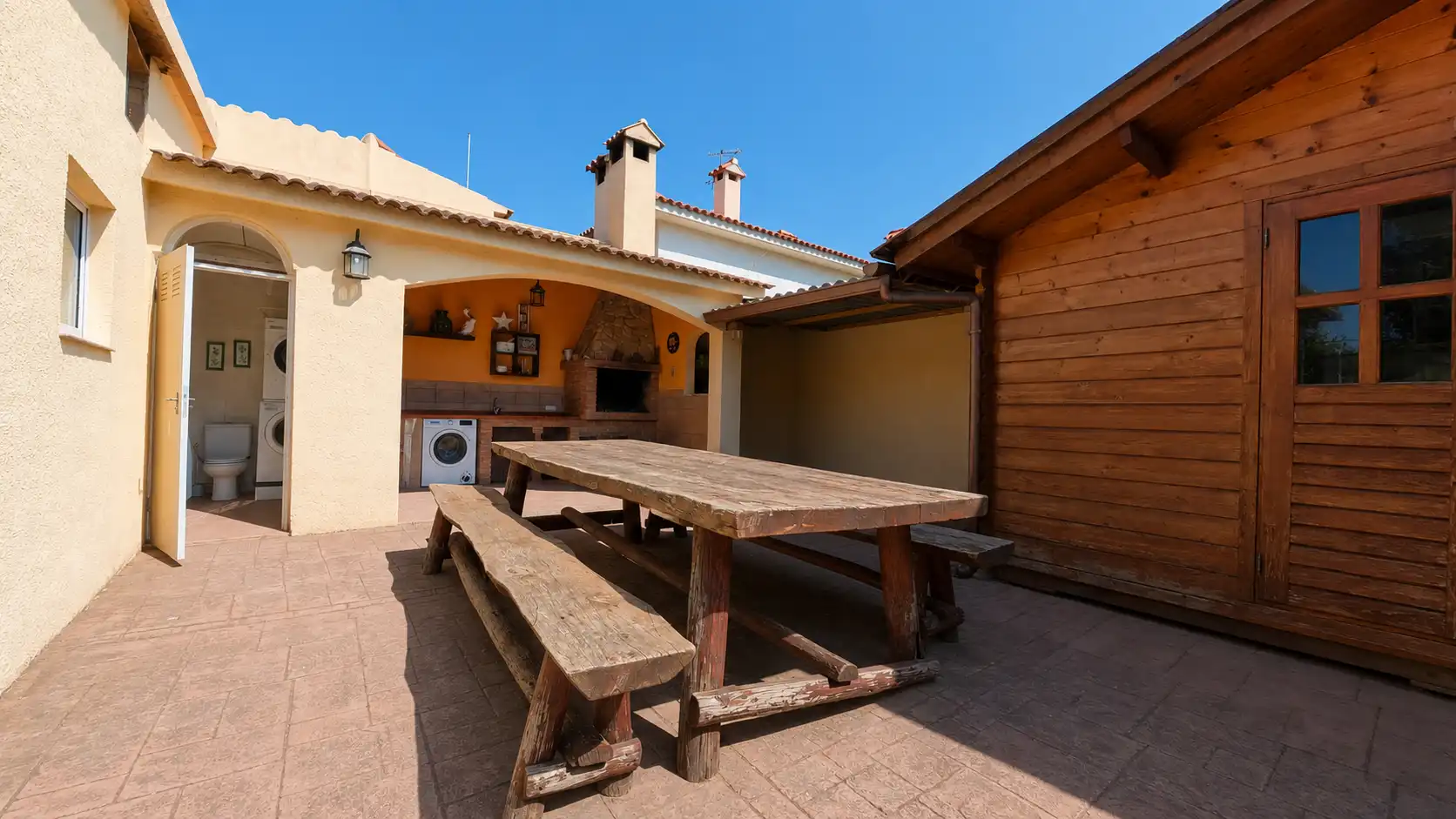 Terraza de Casa o chalet en venta en Cunit con Aire acondicionado, Calefacción y Jardín privado