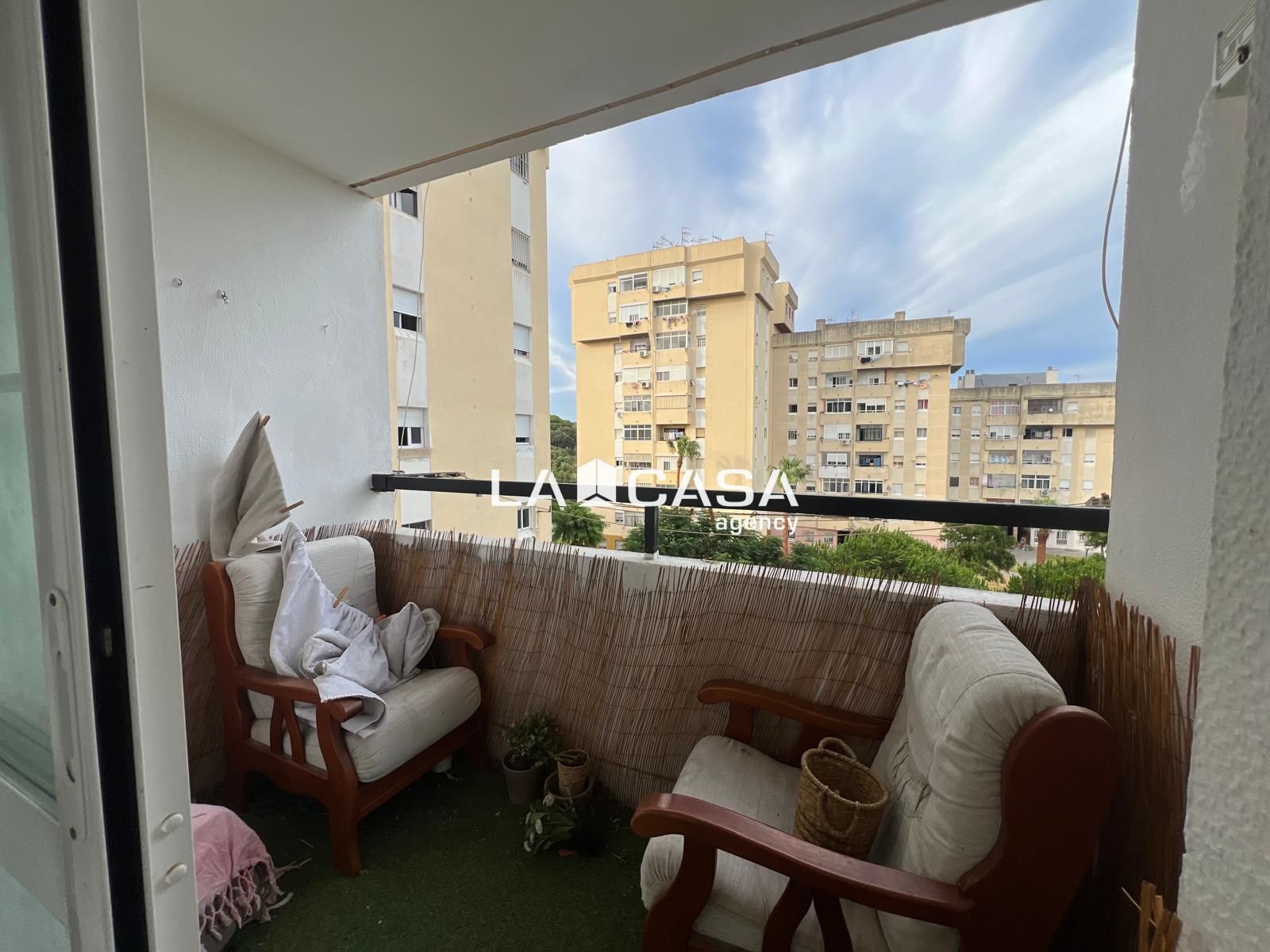 Vista exterior de Piso en venta en San Roque con Terraza
