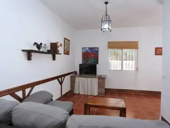 Living room of Houses for rent in Conil de la Frontera  with Air Conditioner, Private garden and Swimming Pool