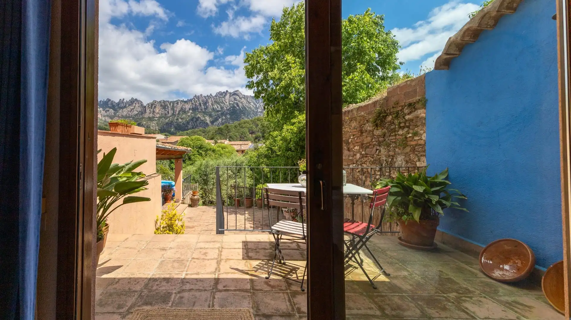 Terraza de Finca rústica en venta en El Bruc con Calefacción y Terraza