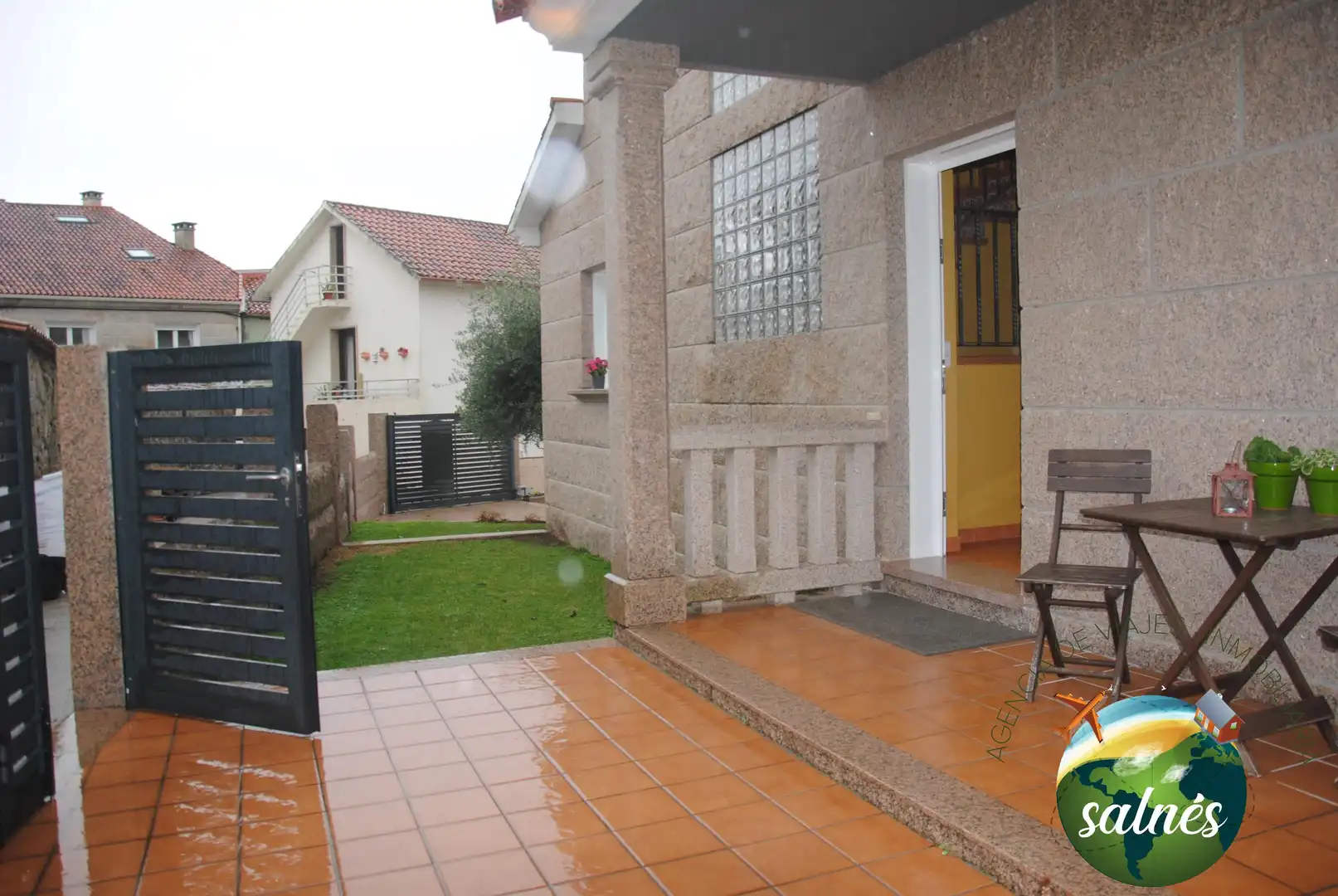 Garden of Houses for rent in Sanxenxo  with Private garden, Terrace and Furnished