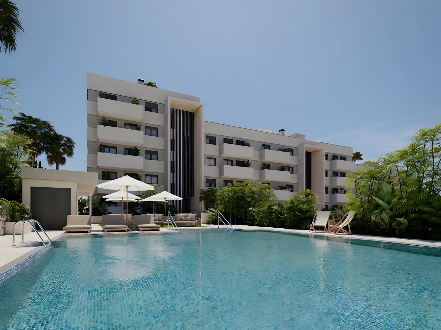 Apartamento con piscina en venta en Estepona Pueblo, imagen 24