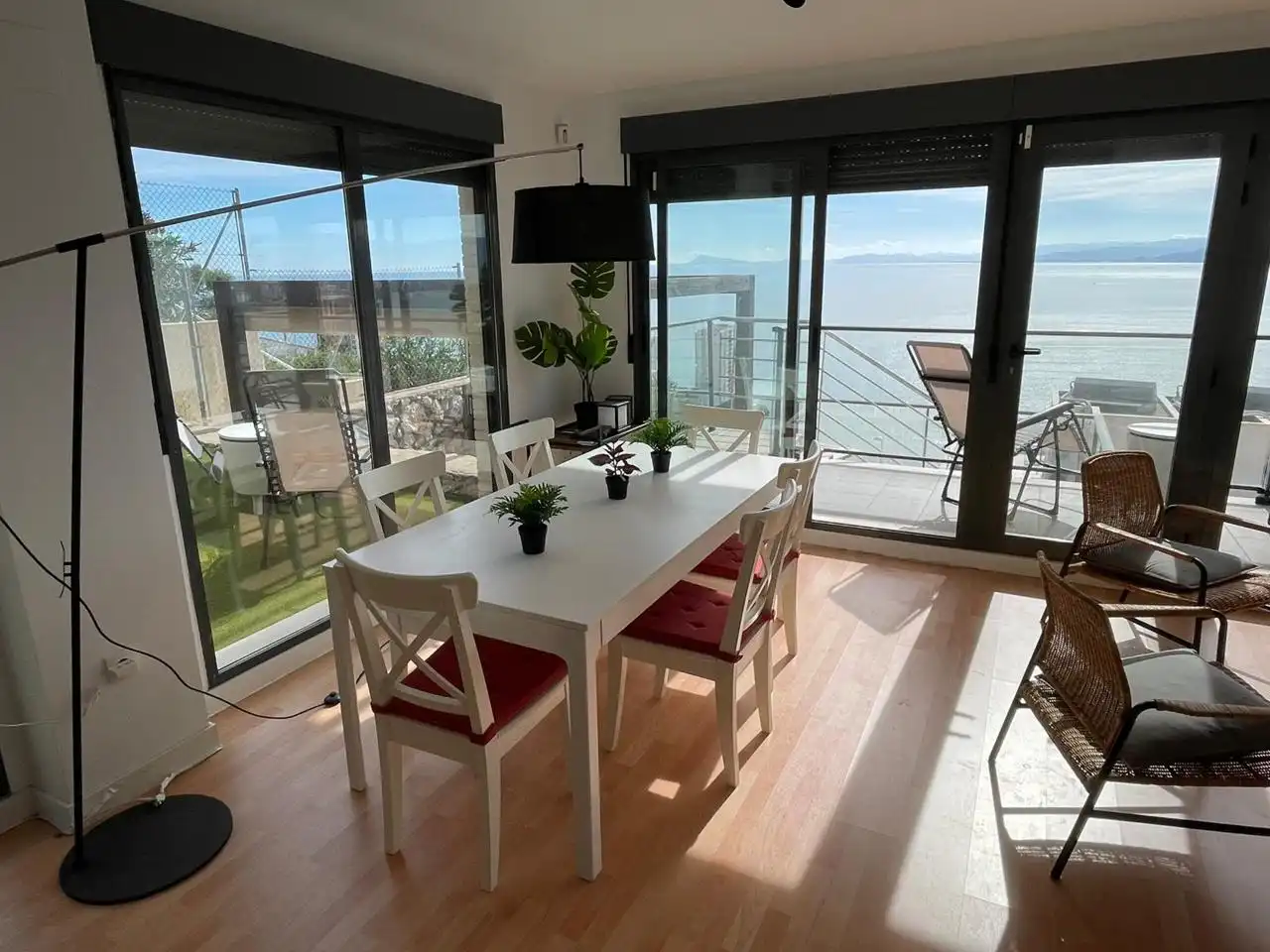 Dining room of Houses for rent in Cullera  with Air Conditioner, Terrace and Swimming Pool