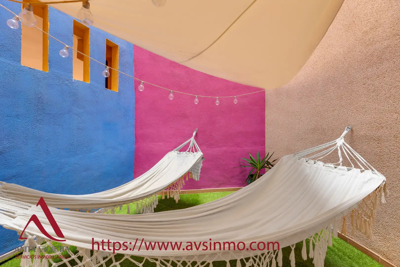 Garden of Apartments for rent in Orihuela  with Air Conditioner, Furnished and Oven