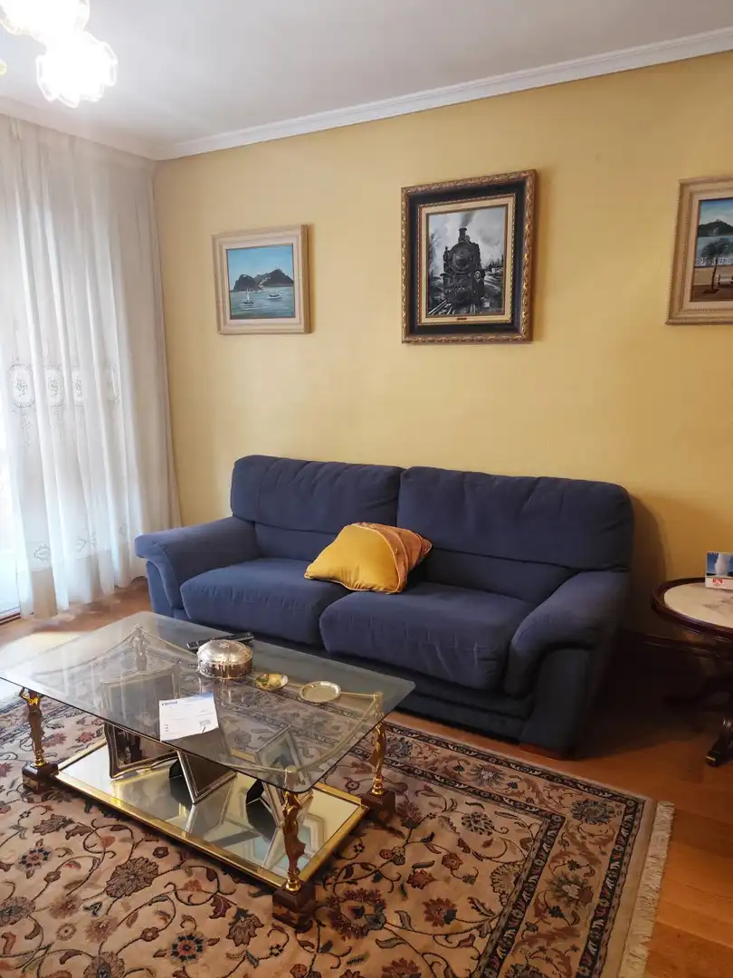 Sala d'estar de Pis en venda en Palencia amb Calefacció i Terrassa