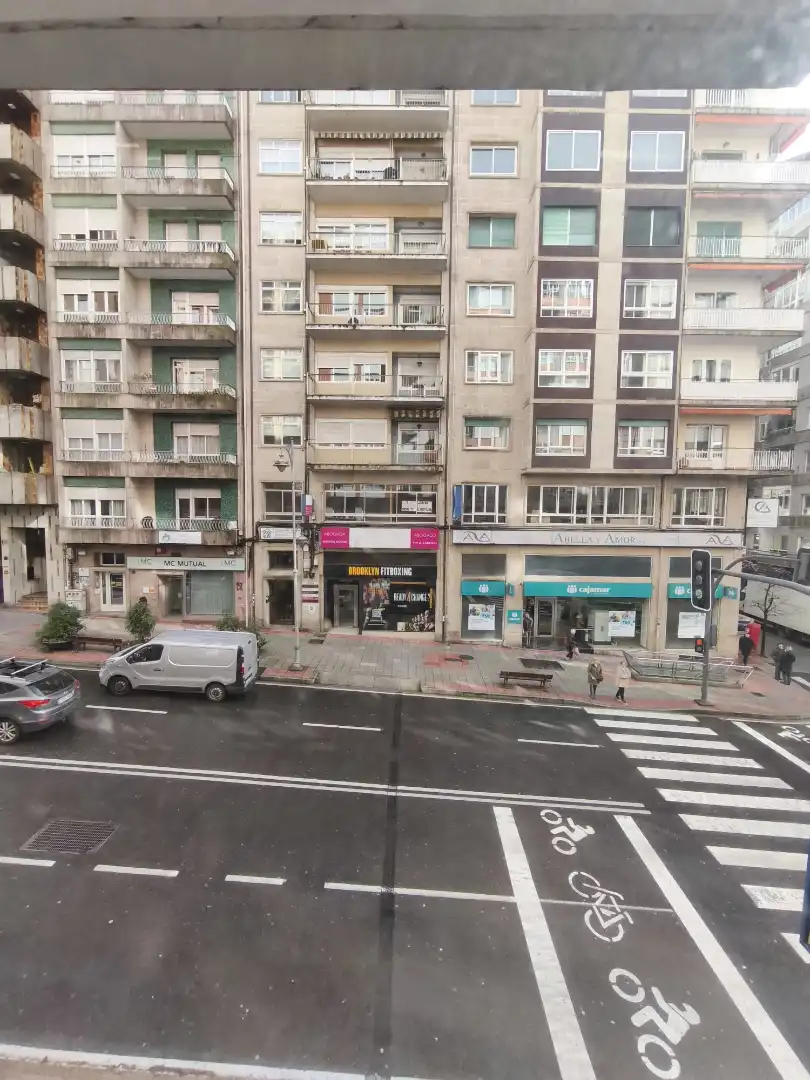 Exterior view of Flat for sale in Ourense Capital   with Air Conditioner and Parquet flooring