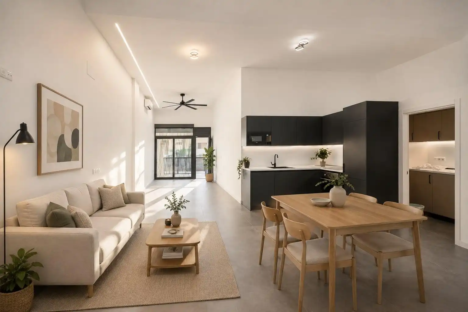 Living room of Lofts for sale in Murcia  with Air Conditioner, Heating and Private garden