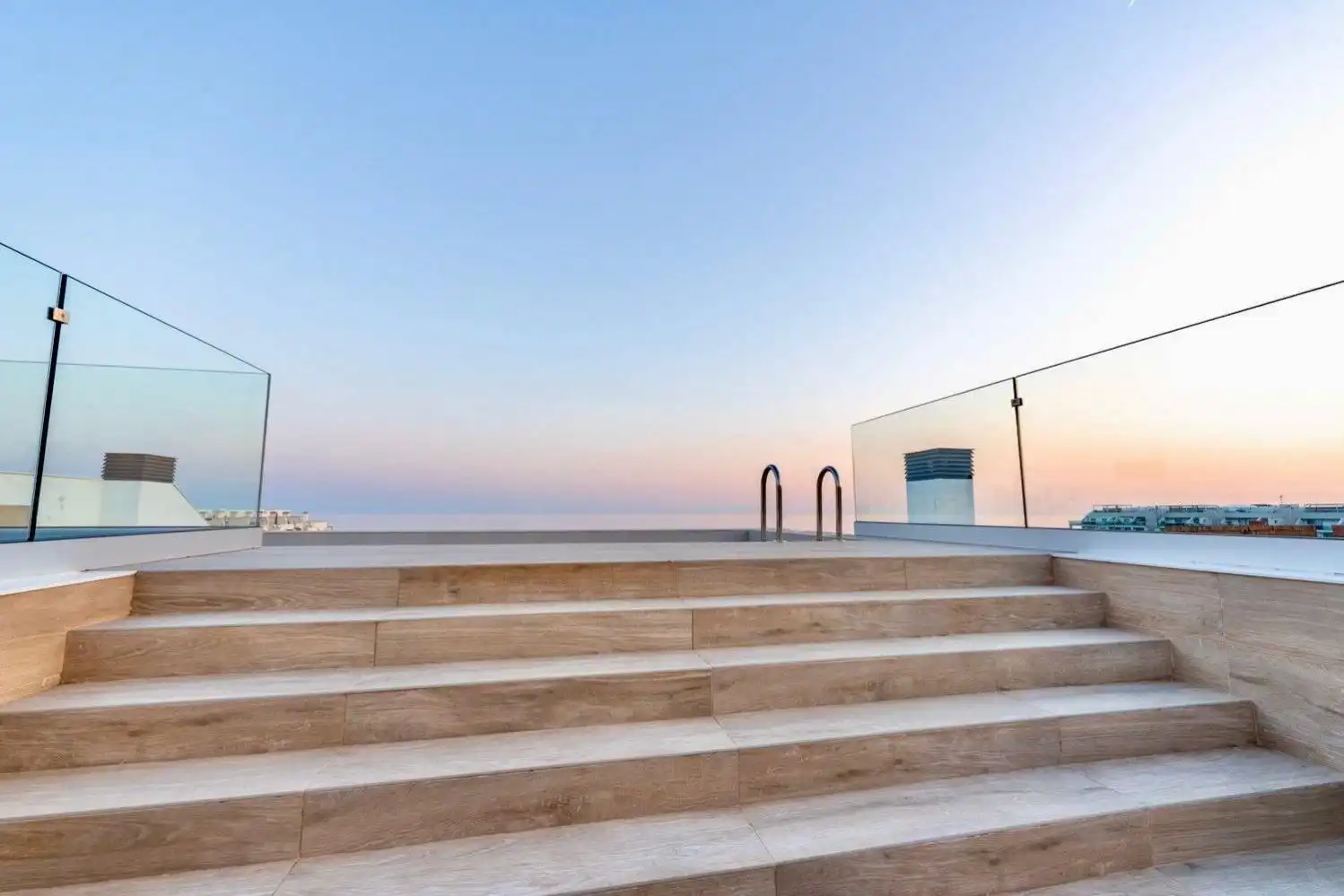 Terraza de Casa o chalet de alquiler en Torrox con Piscina comunitaria