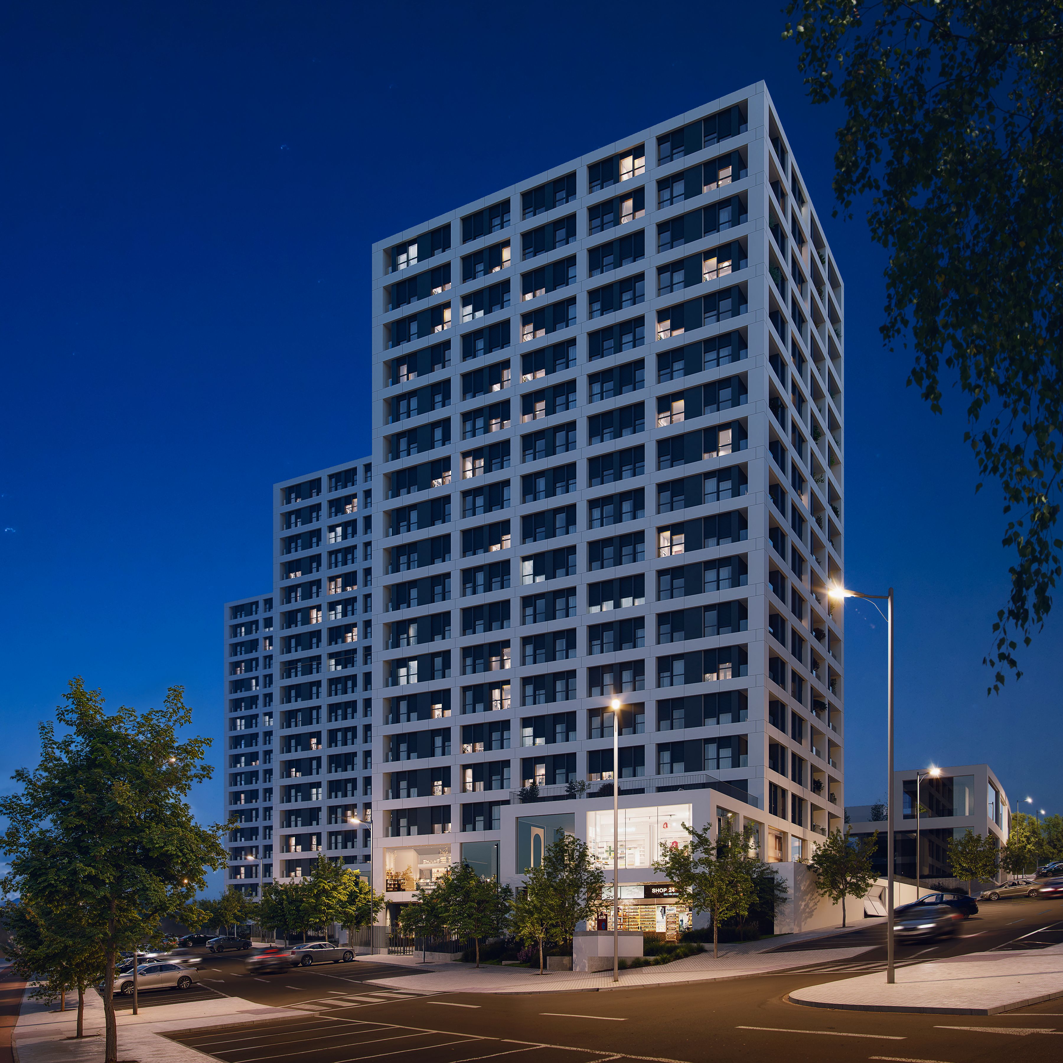 Vista exterior de Pis en venda en A Coruña Capital  amb Calefacció, Terrassa i Traster