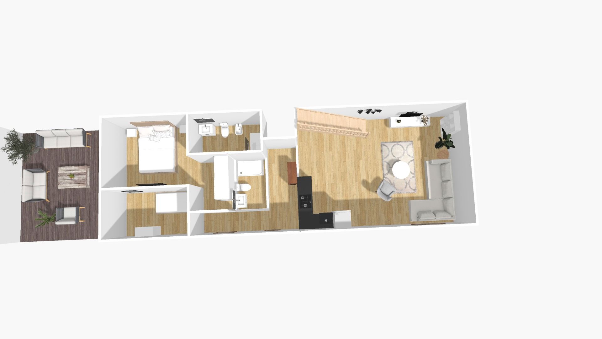 Habitación de Dúplex en venta en Bormujos con Terraza