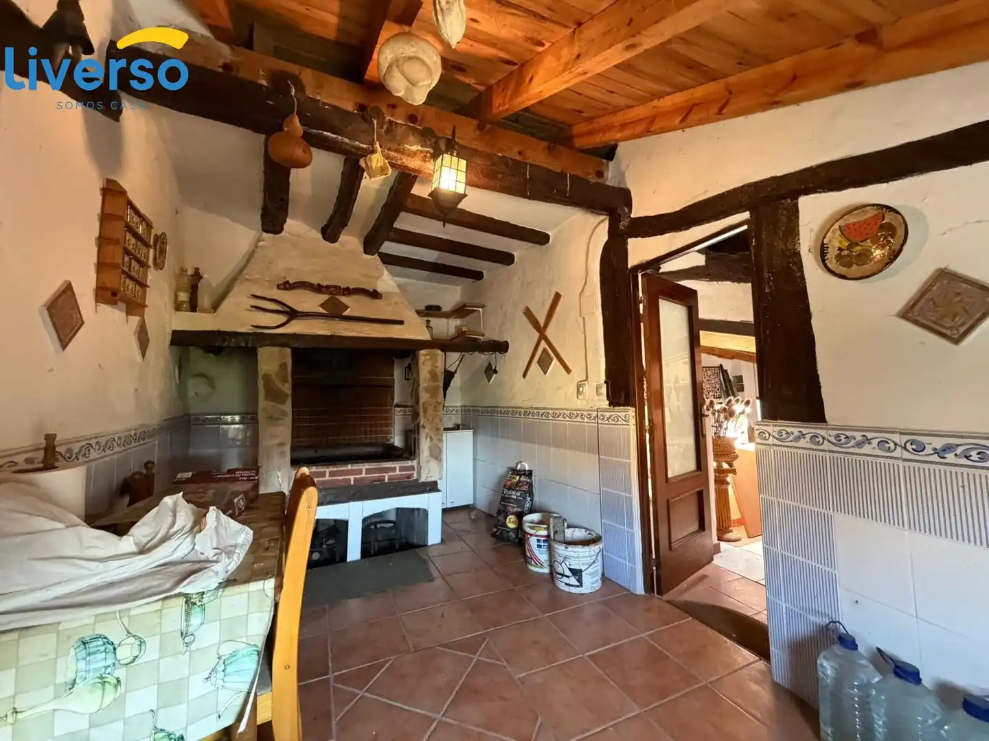 Kitchen of Houses for sale in Briviesca  with Heating, Storage room and Furnished