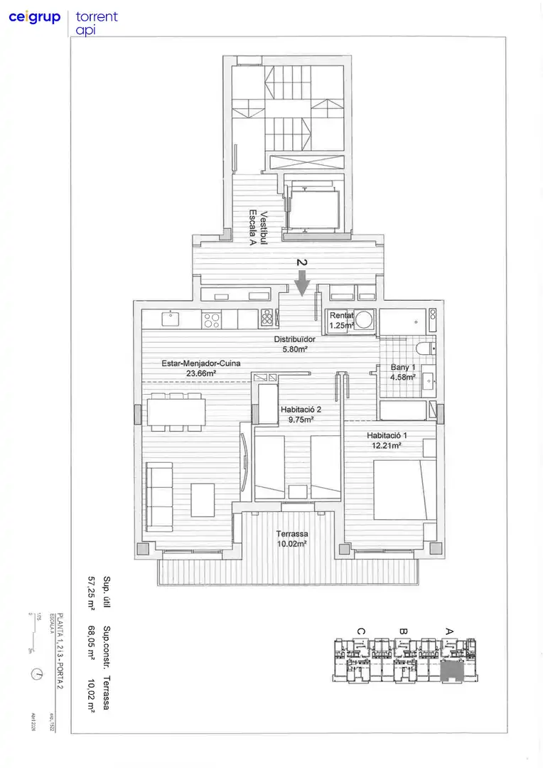 Piso en venta en Pals con Aire acondicionado, Calefacción y Terraza