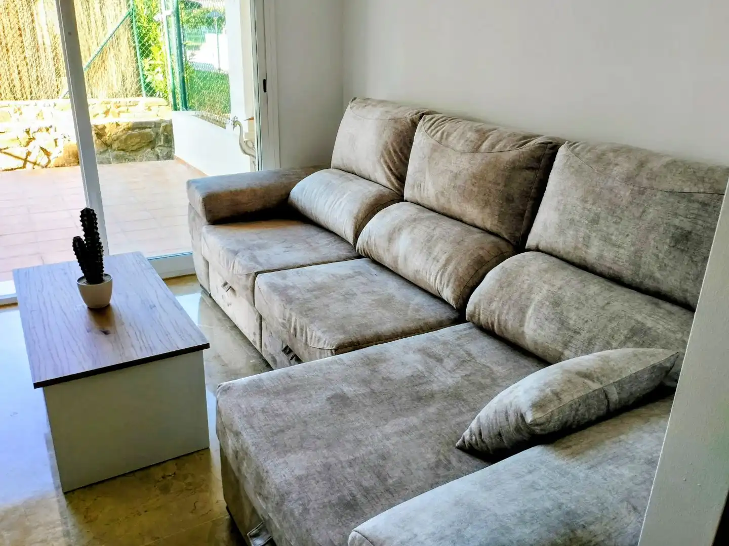 Sala de estar de Casa o chalet en venta en Ayamonte con Aire acondicionado, Terraza y Piscina