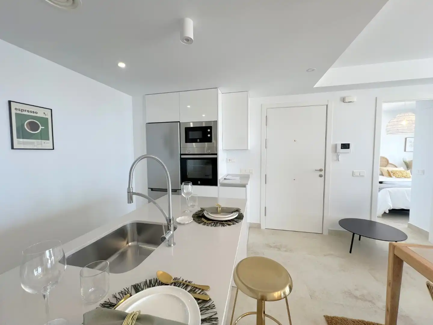 Cocina de Apartamento en venta en Águilas con Aire acondicionado, Terraza y Trastero