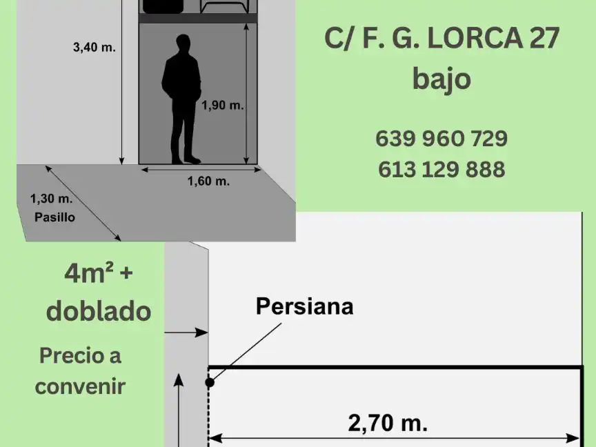 Parking of Storage room for rent in Burgos Capital
