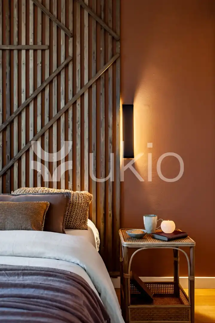 Habitación de Apartamento de alquiler en Barcelona con Aire acondicionado, Calefacción y Amueblado