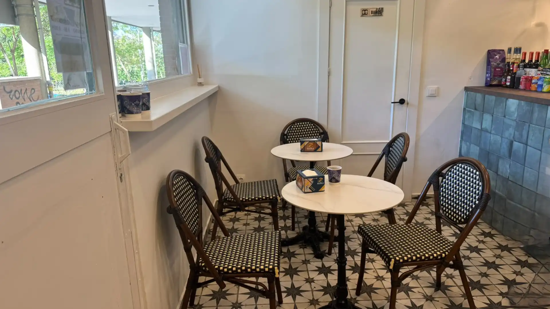 Esszimmer von Geschaftsraum zur Miete in Madrid mit Klimaanlage, Heizung und Terrasse