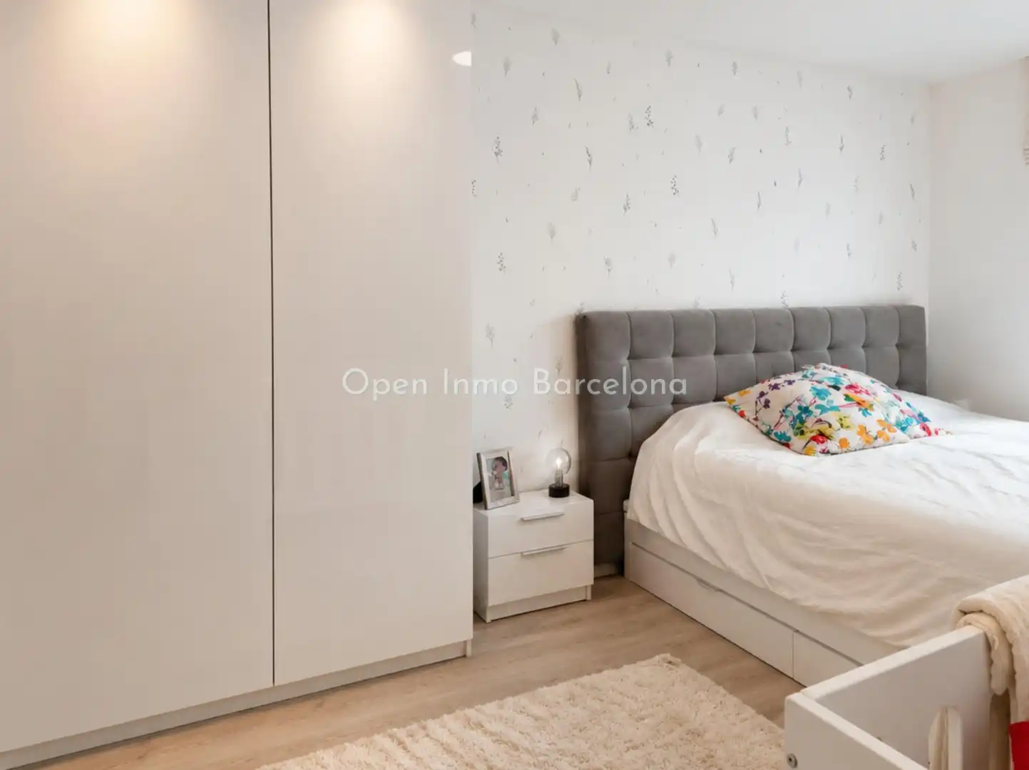 Schlafzimmer von Wohnung zur Miete in Sitges mit Klimaanlage, Heizung und Möbliert