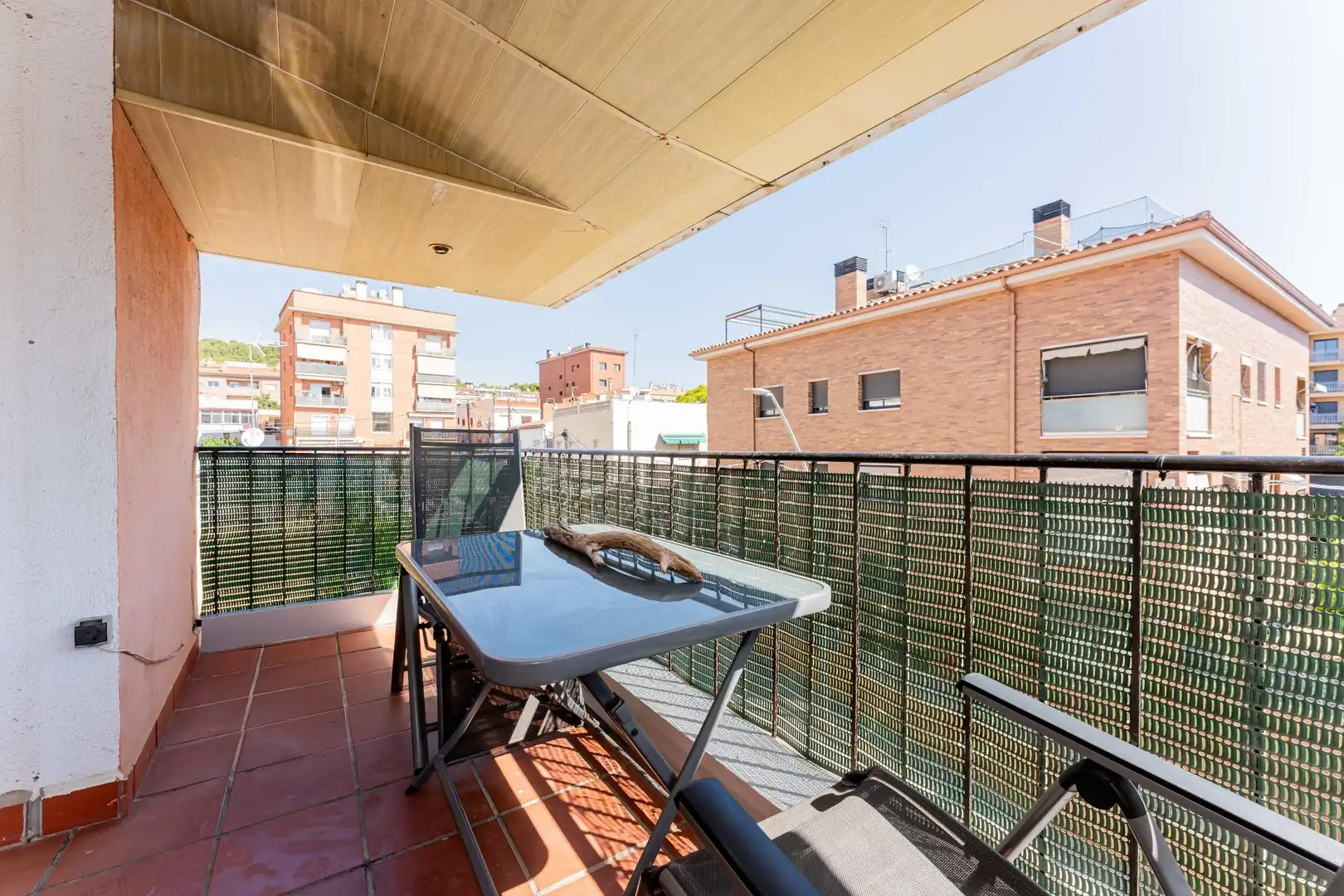 Terrace of Flat for sale in Castelldefels  with Air Conditioner, Heating and Parquet flooring