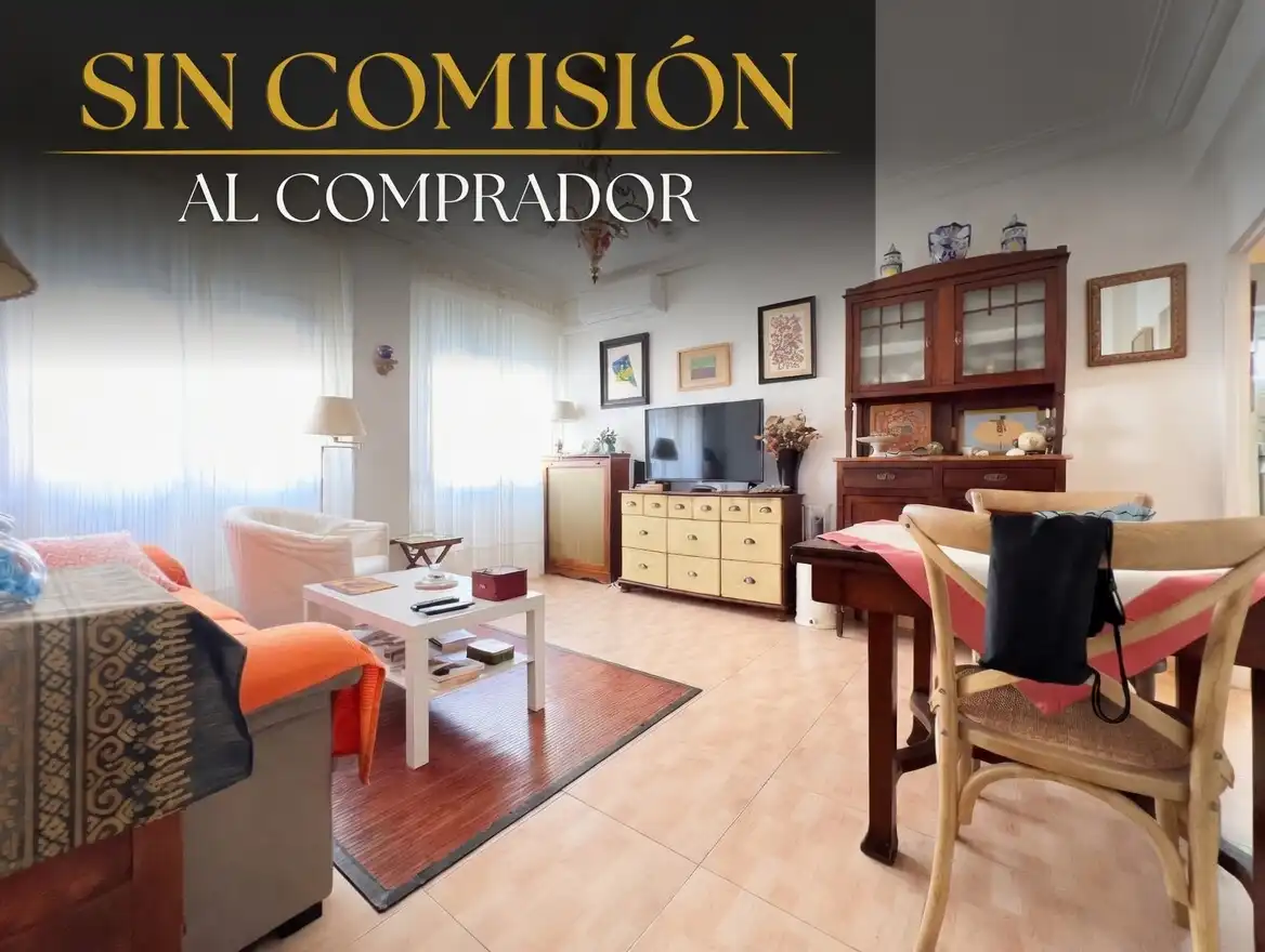 Sala d'estar de Pis en venda en Madrid amb Aire condicionat, Calefacció i Moblat