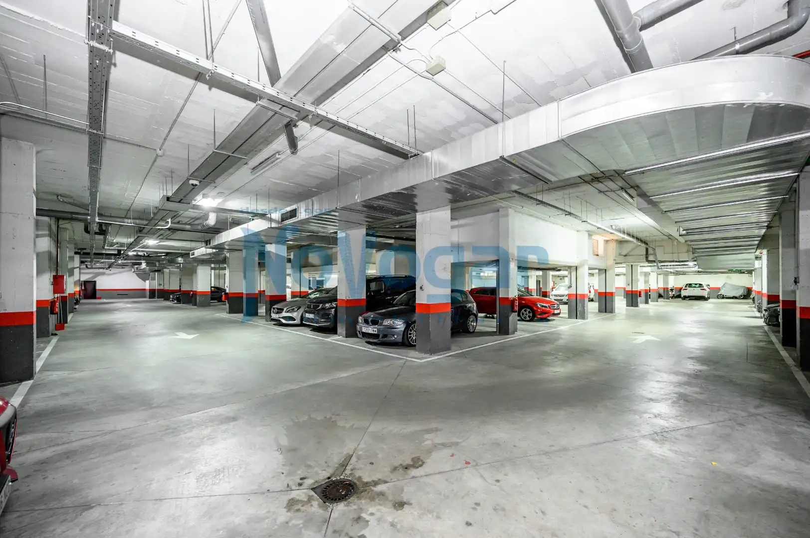 Parking of Flat for sale in Móstoles  with Air Conditioner, Heating and Parquet flooring